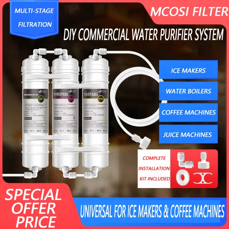 Ice Maker Water Filter - Filtro de Água Comercial para Máquina