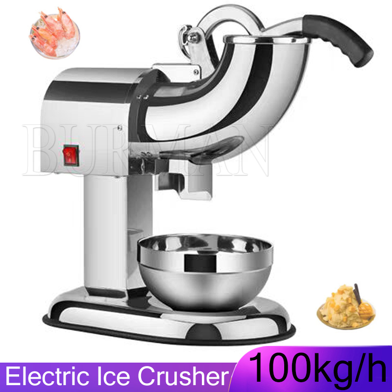 Commercial Ice Maker 100Kg - Triturador de gelo elétrico 110v 220v,