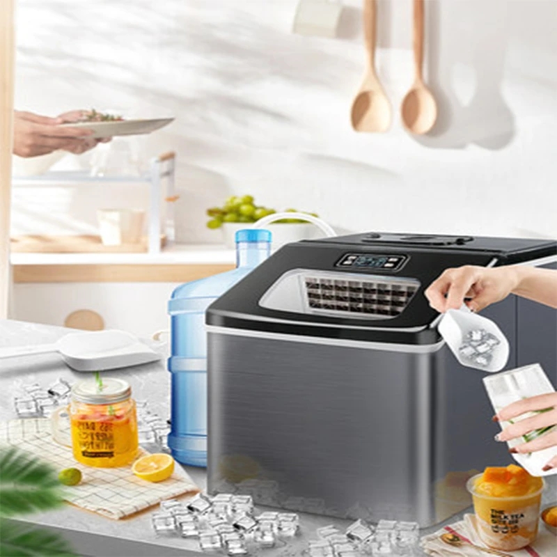 Ice Maker Machine 25Kg - Máquina de fazer gelo comercial, 25kg/30kg,
