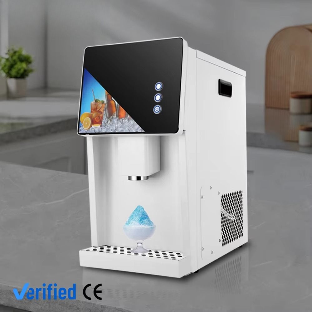 Ice Machine 50Kg Nugget - Máquina de Gelo Doméstica de Mesa