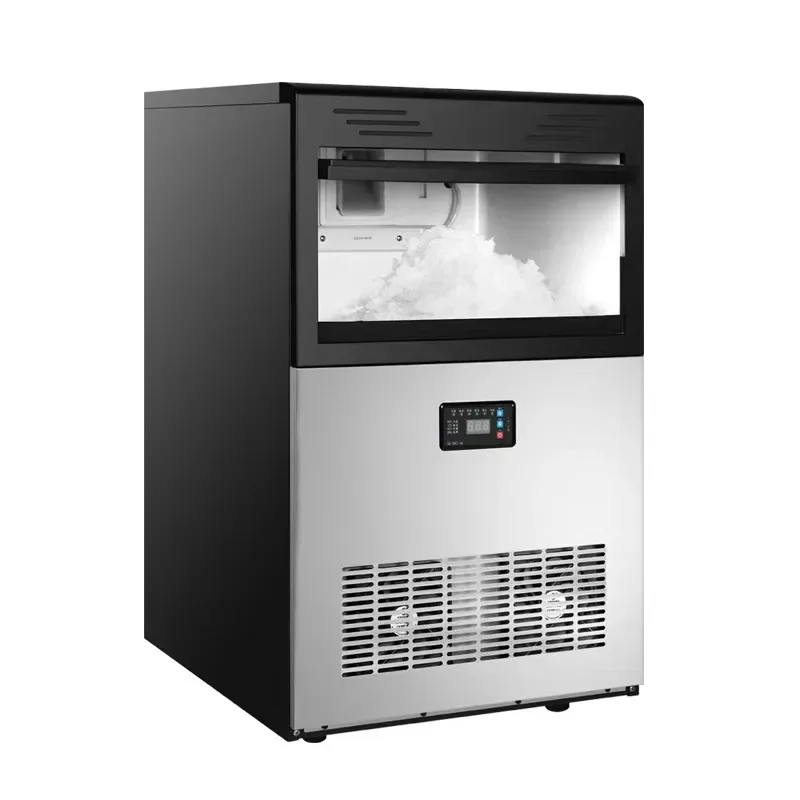 Commercial Ice Maker 100Kg - 100kg/24H 110-240V Máquinas comerciais automáticas do