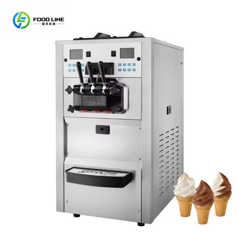 Countertop Ice Maker Commercial - Máquina de Sorvete Soft Comercial de