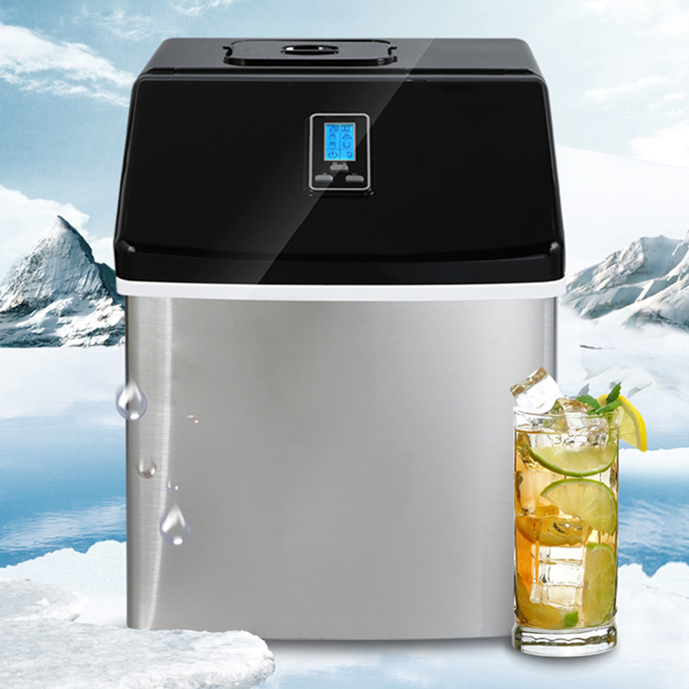 Ice Maker Machine 25Kg - Máquina comercial de cubos de gelo,