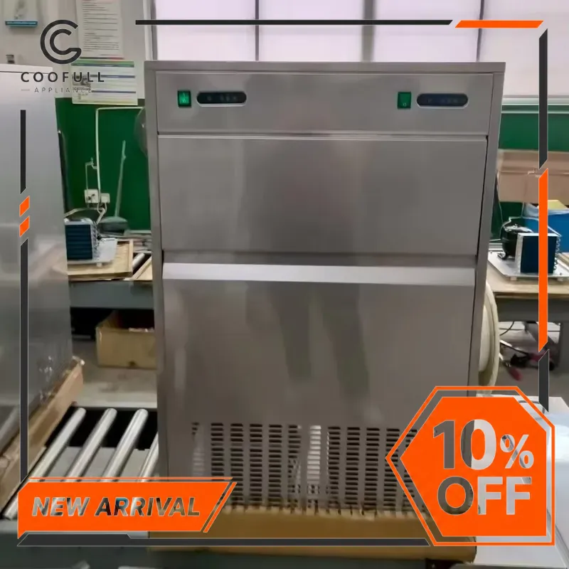 Commercial Ice Maker 100Kg - Máquina de Fazer Gelo Comercial 100kg