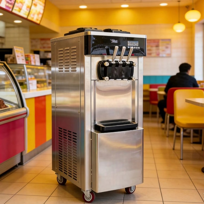 Countertop Ice Maker Commercial - Máquina Comercial de Sorvete Soft Serve