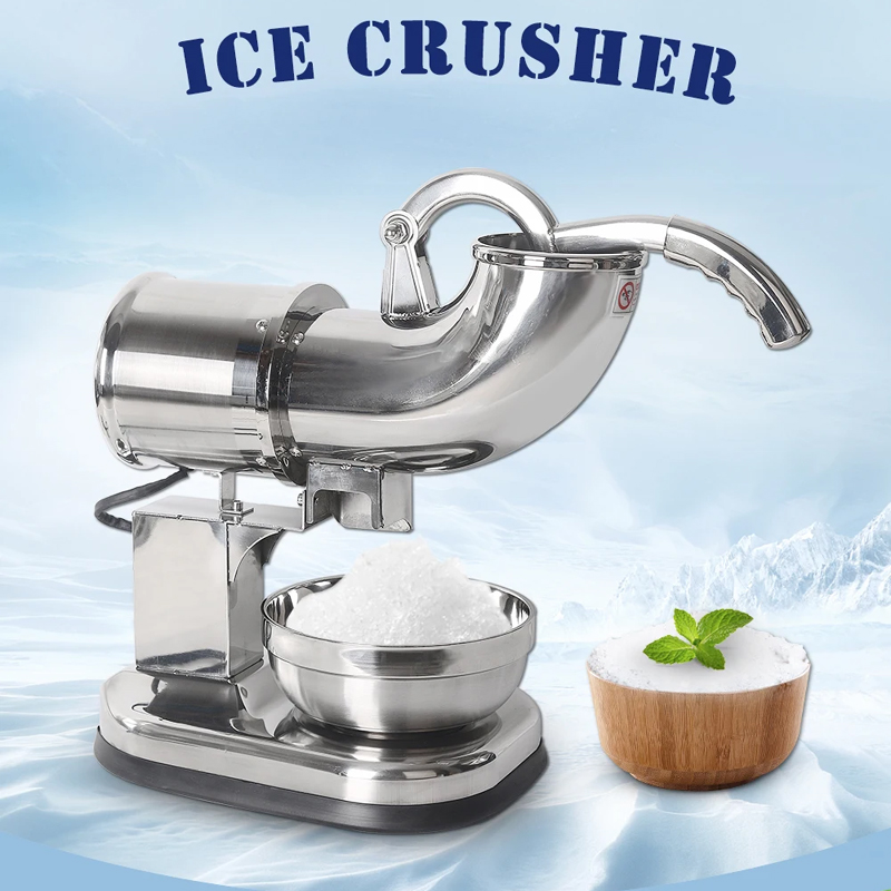 Ice Crusher Machine Commercial - Triturador de Gelo Comercial 200W de