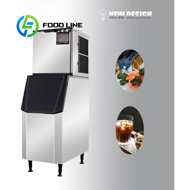 Ice Storage Bin 200Kg - Máquina de Gelo Comercial em Cubos,