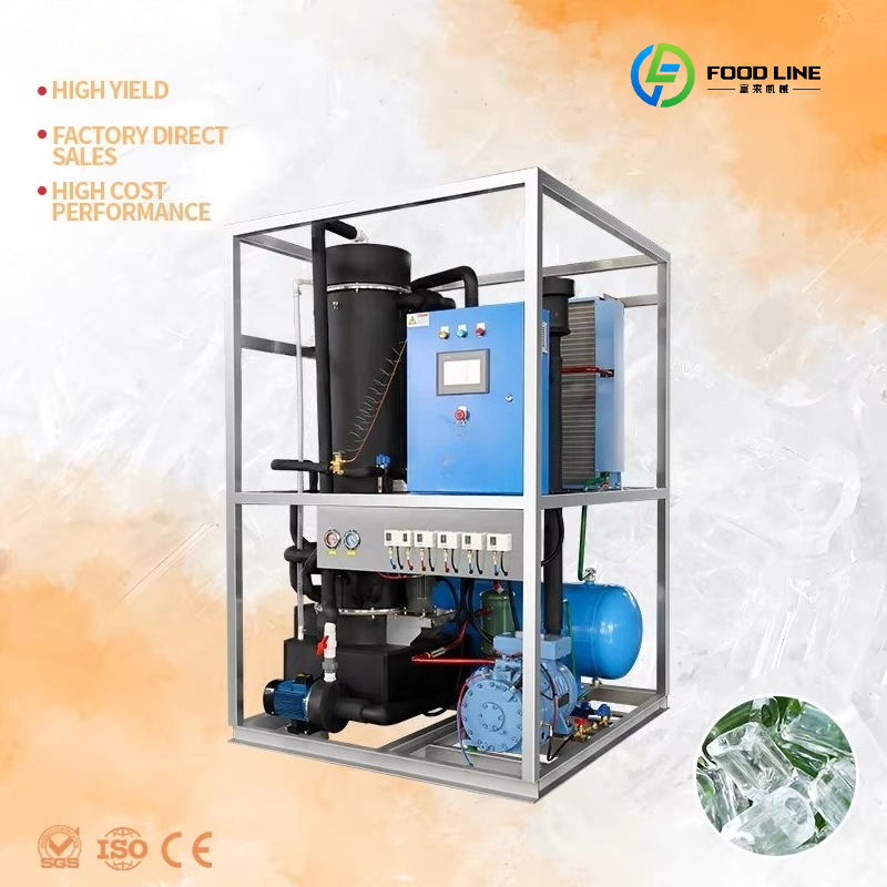Ice Tube Machine 500Kg - Máquina de Gelo em Tubo de