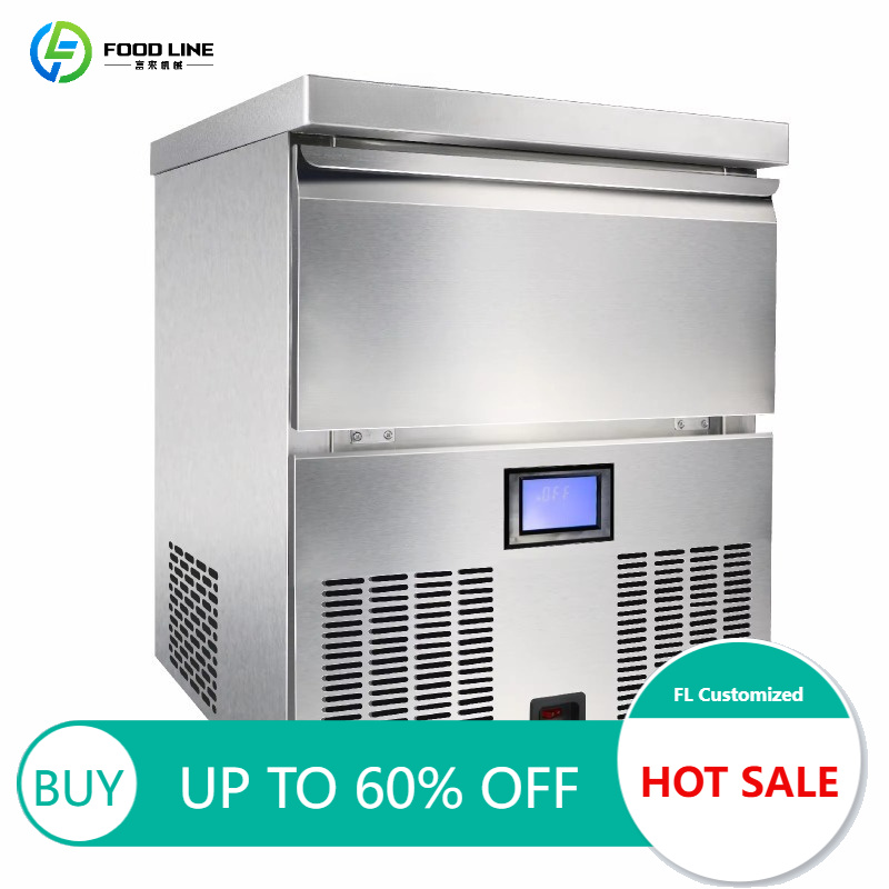 Commercial Ice Maker 100Kg - Venda Direta de Fábrica de Máquinas