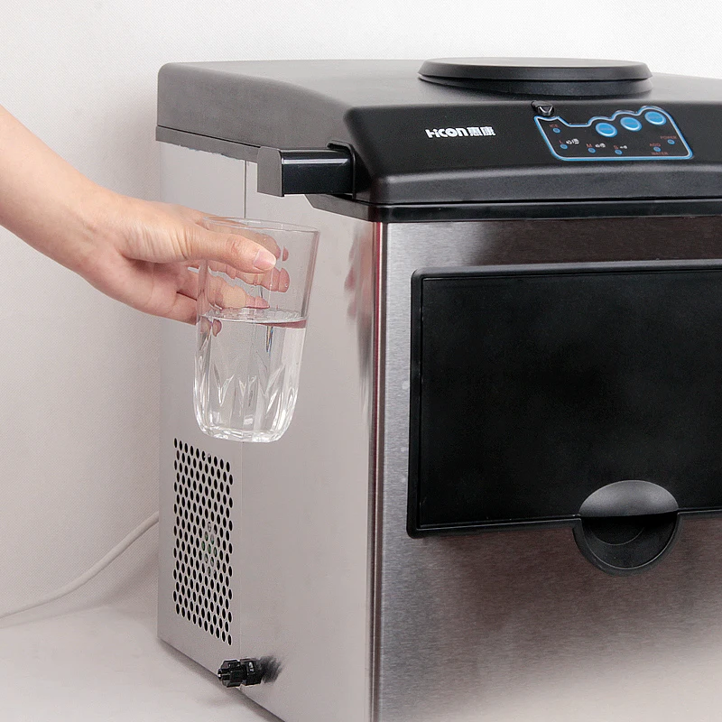 Ice Maker Machine 25Kg - Máquina de fazer gelo elétrica automática,