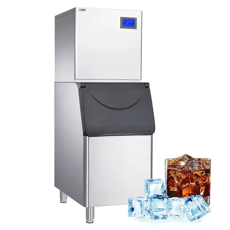 Commercial Ice Maker 200Kg Cube - Máquina de Gelo Comercial de 200KG,