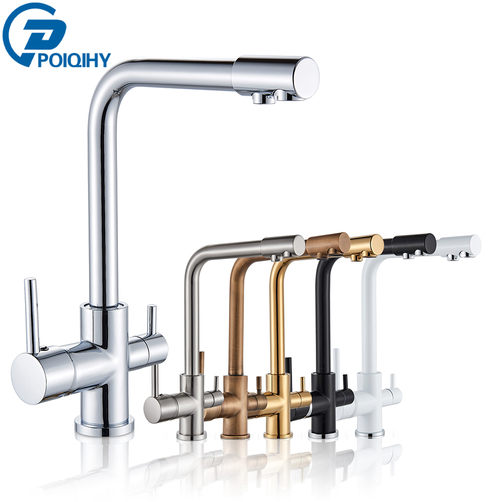 Ice Maker Water Filter - Torneira cromada de água purificada para