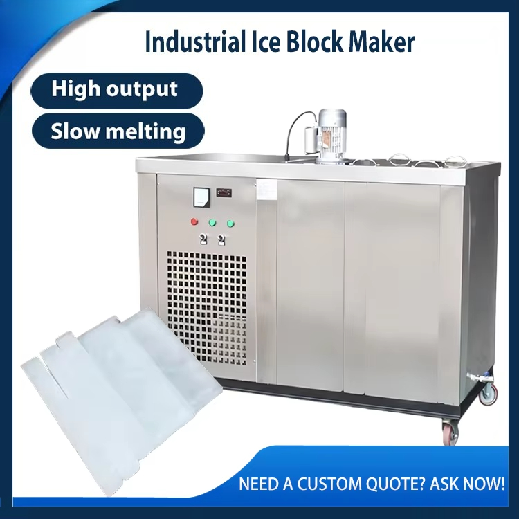 Block Ice Machine 1 Ton - Máquina de Fazer Blocos de Gelo
