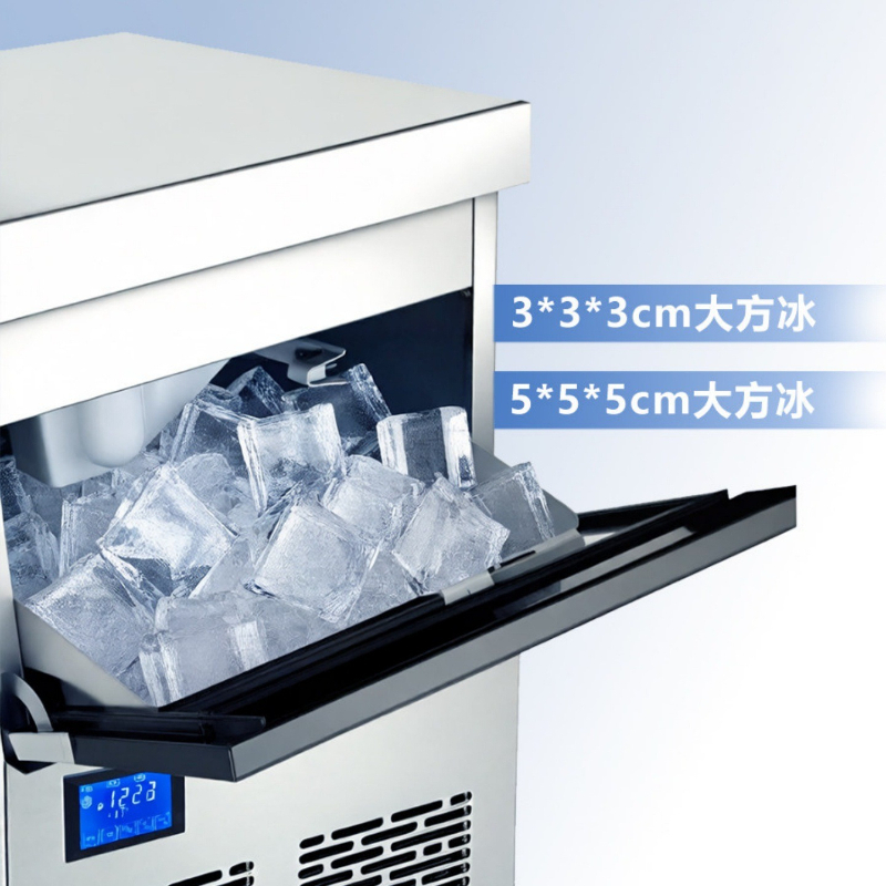 Máquina de gelo integral sólid - Commercial Ice Maker Air Cooled avaliação e preço