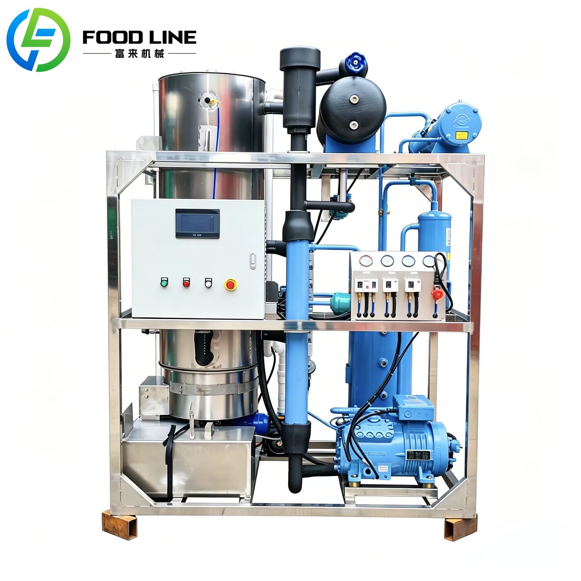 Máquina de Gelo em Tubo Automá - Ice Tube Machine 500Kg avaliação e preço