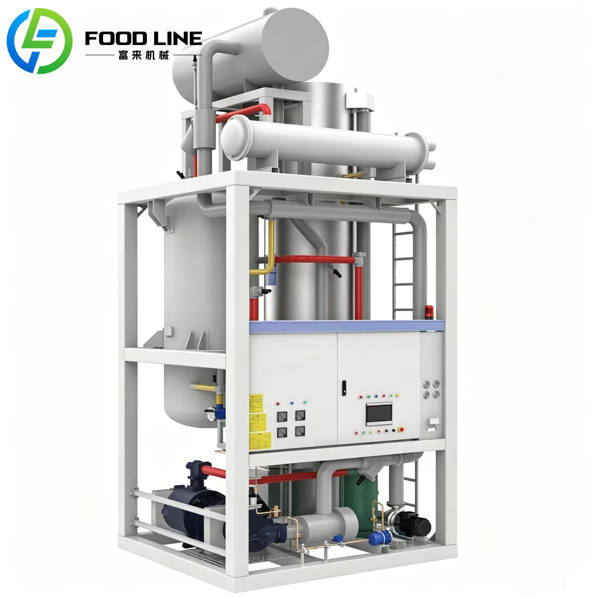 Máquina de Gelo em Tubo Automá - Ice Tube Machine 500Kg avaliação e preço