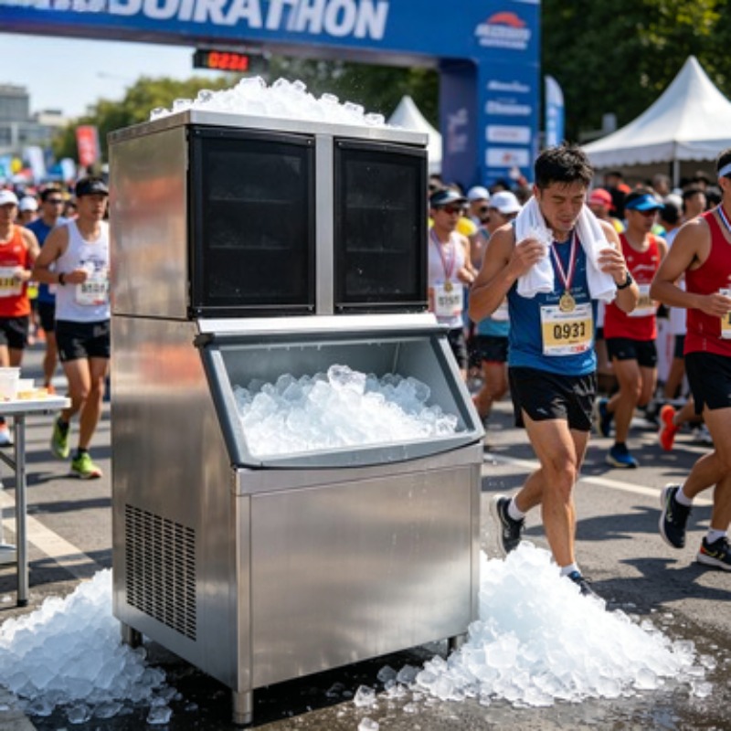 Máquina de Gelo Comercial 200k - Commercial Ice Maker 200Kg Cube avaliação e preço