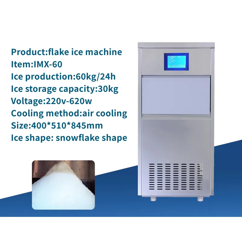 Máquina de Gelo para Uso Comer - Commercial Ice Maker Air Cooled avaliação e preço
