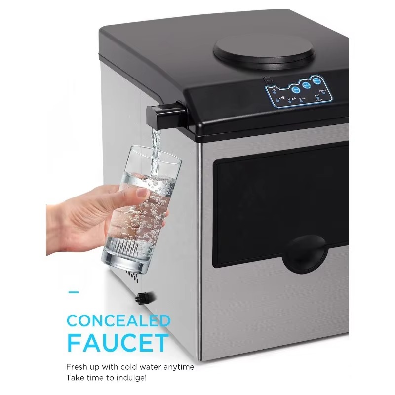 Máquina de Fazer Blocos de Gel - Ice Maker Machine 25Kg avaliação e preço
