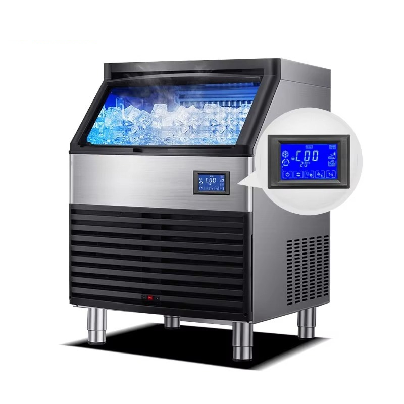 Máquina de Gelo Comercial 100k - Commercial Ice Maker 100Kg avaliação e preço