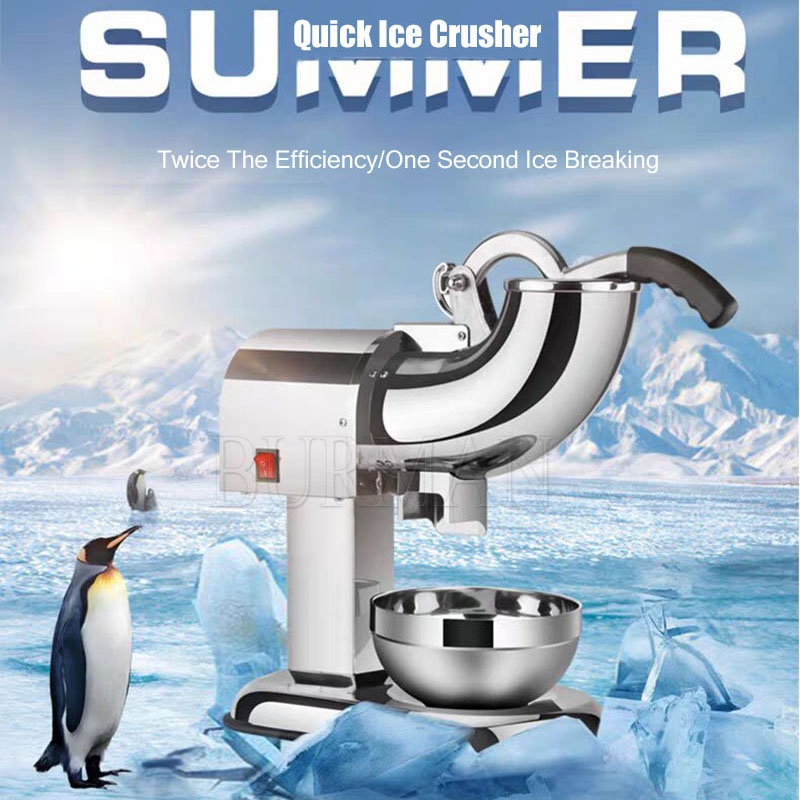 Triturador de gelo elétrico 11 - Commercial Ice Maker 100Kg avaliação e preço