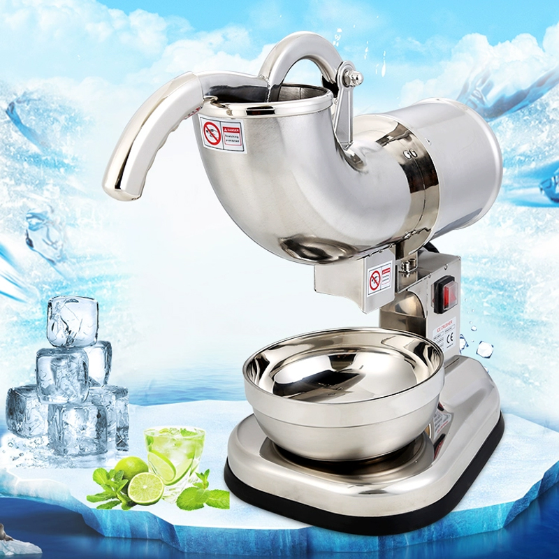 Máquina elétrica de cone de ne - Ice Crusher Machine Commercial avaliação e preço