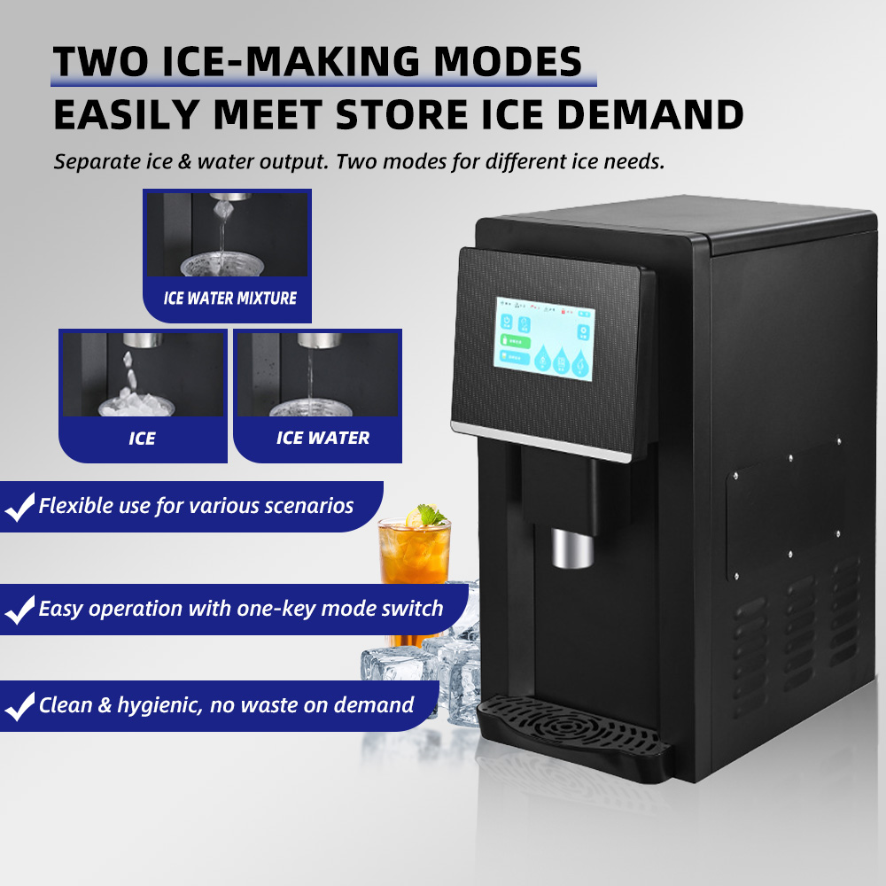 Máquina de Gelo em Cubos Portá - Ice Machine 50Kg Nugget avaliação e preço