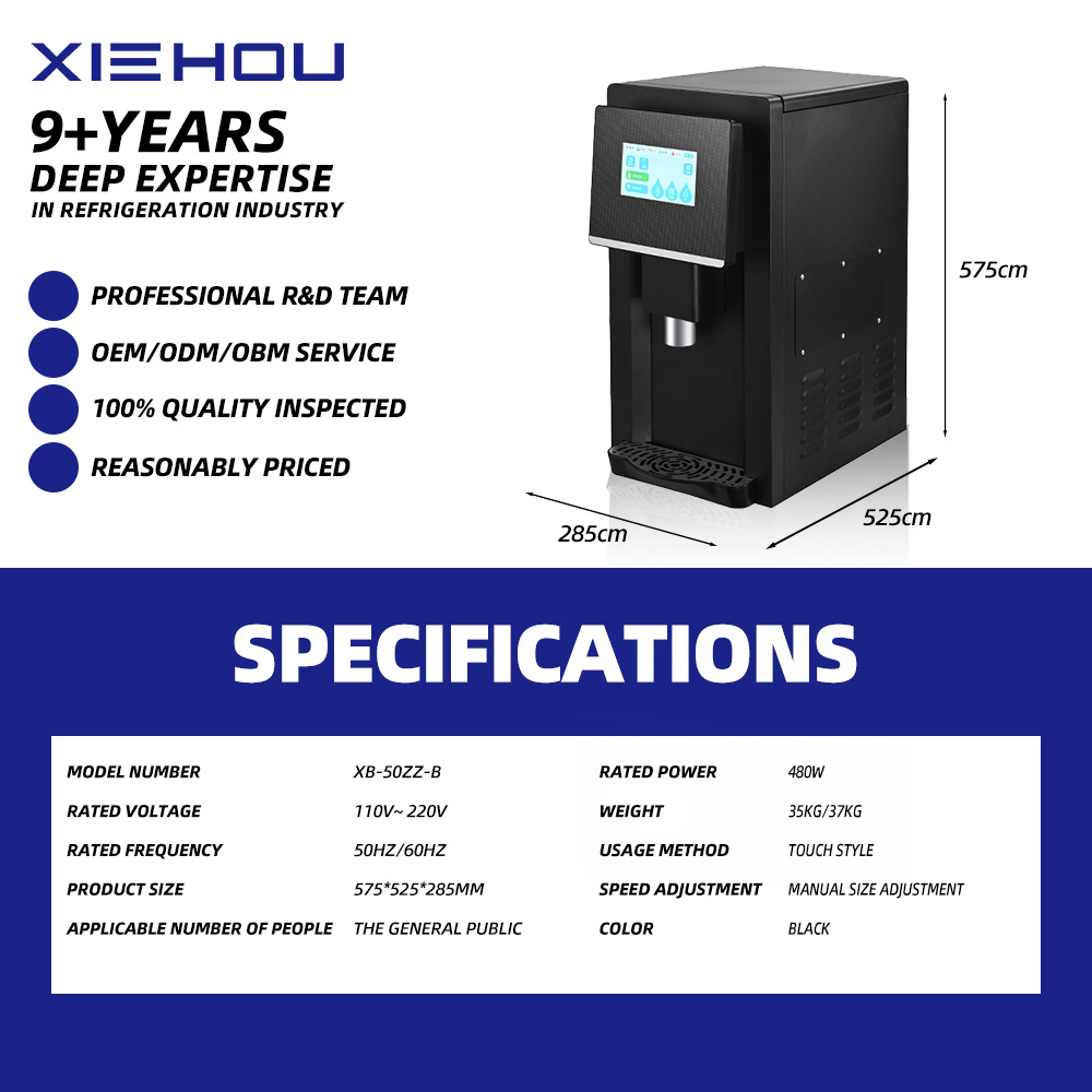 Máquina de Gelo em Cubos Portá - Ice Machine 50Kg Nugget avaliação e preço