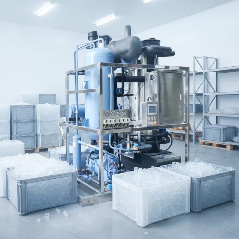 Máquina de Gelo em Tubo Comerc - Ice Tube Machine 500Kg avaliação e preço