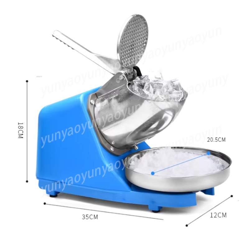 Máquina de Fazer Gelo Elétrica - Ice Crusher Machine Commercial avaliação e preço
