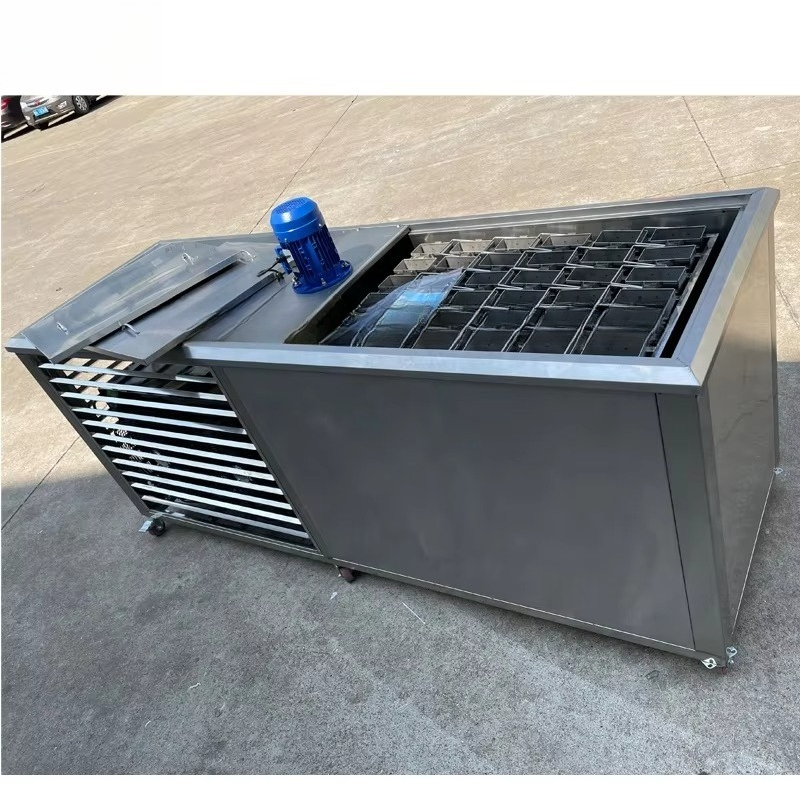 Máquina de Fazer Blocos de Gel - Block Ice Machine 1 Ton avaliação e preço