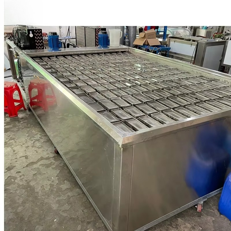 Máquina de Fazer Blocos de Gel - Block Ice Machine 1 Ton avaliação e preço