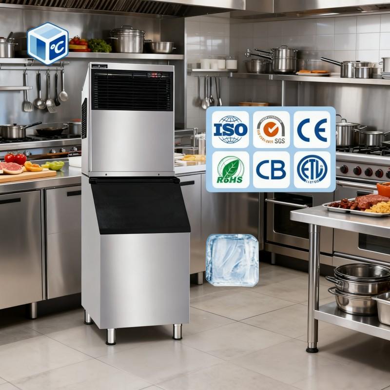 Máquina de Fazer Blocos de Gel - Commercial Ice Maker Air Cooled avaliação e preço