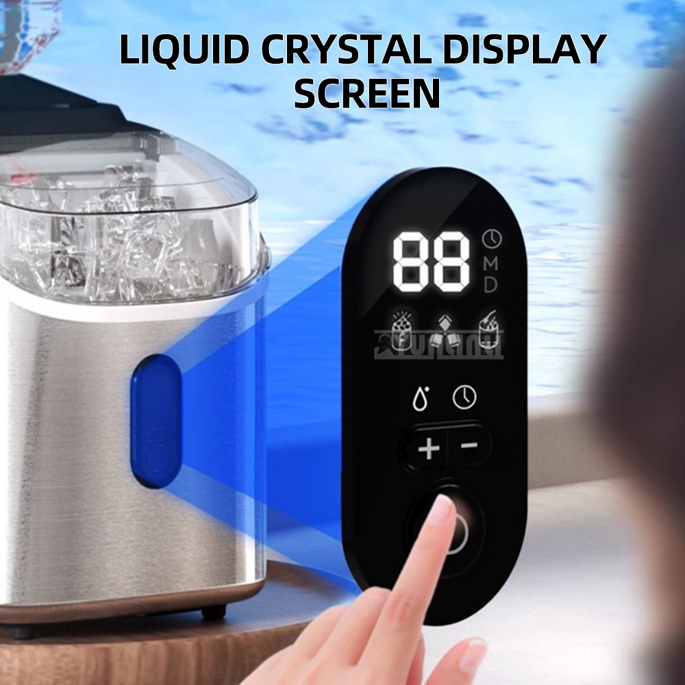 Máquina de Gelo Elétrica de 25 - Ice Maker Machine 25Kg avaliação e preço