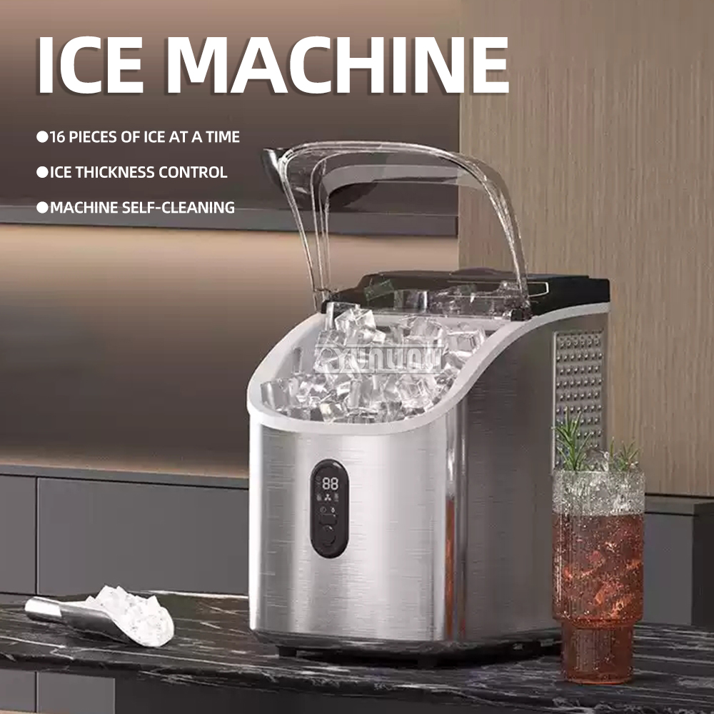 Máquina de Gelo Elétrica de 25 - Ice Maker Machine 25Kg avaliação e preço