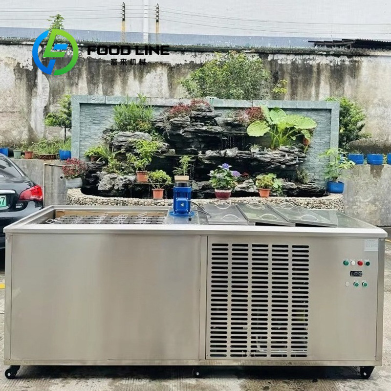 Máquina de Fazer Blocos de Gel - Block Ice Machine 1 Ton avaliação e preço