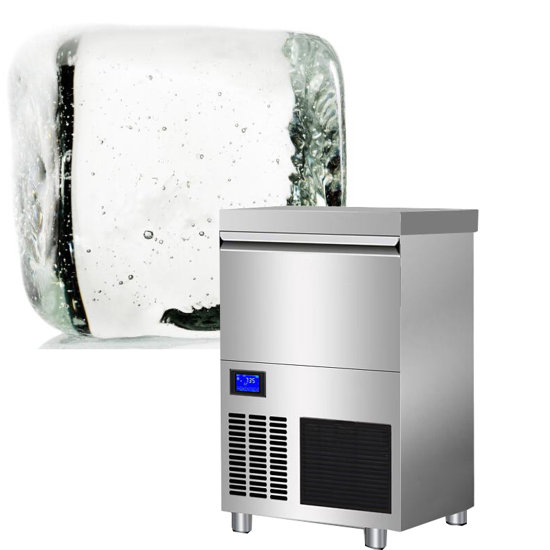 Máquina de Gelo Comercial 100k - Commercial Ice Maker 100Kg avaliação e preço