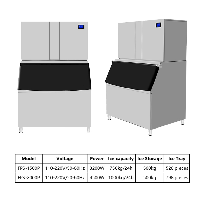 Máquina de Gelo Industrial Com - Block Ice Machine 1 Ton avaliação e preço