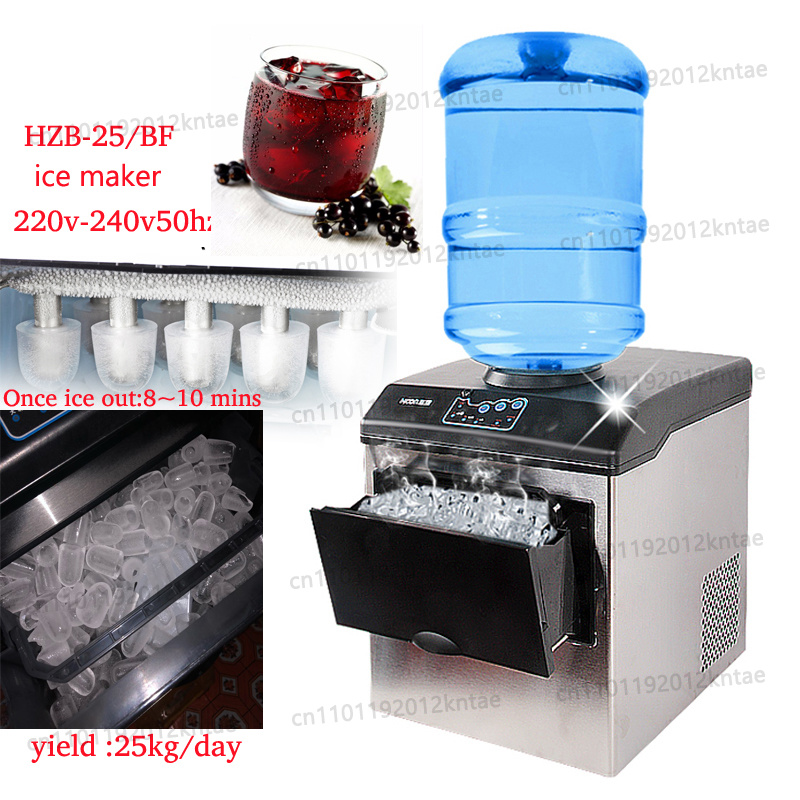 Máquina de Fazer Gelo Elétrica - Ice Maker Machine 25Kg avaliação e preço