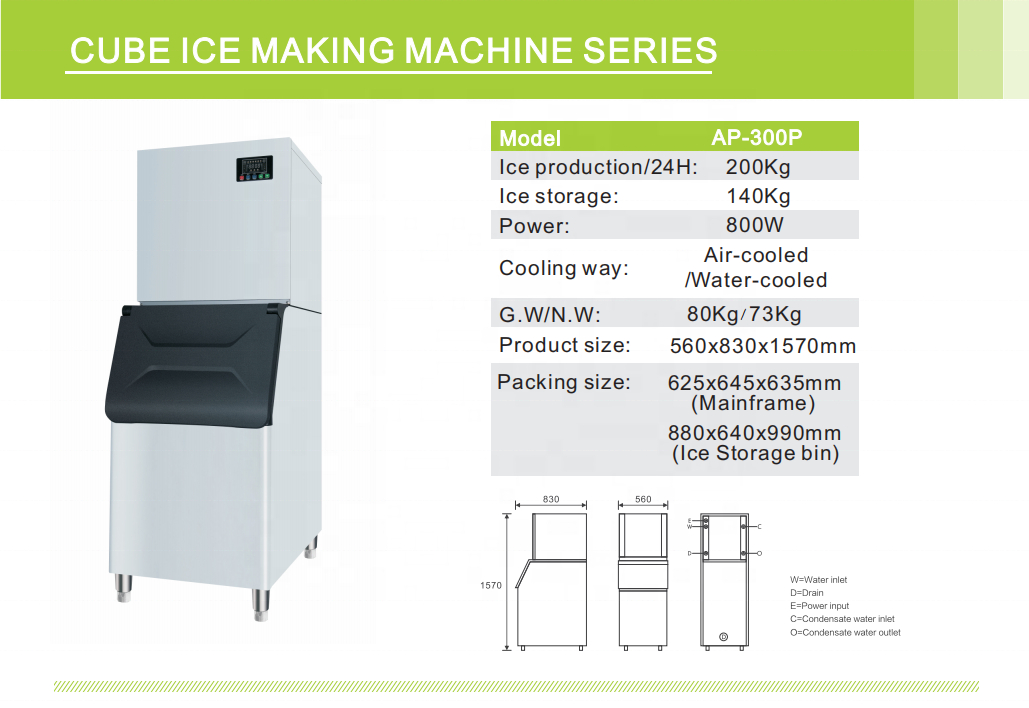 # Máquina de Gelo Industrial d - Commercial Ice Maker 200Kg Cube avaliação e preço