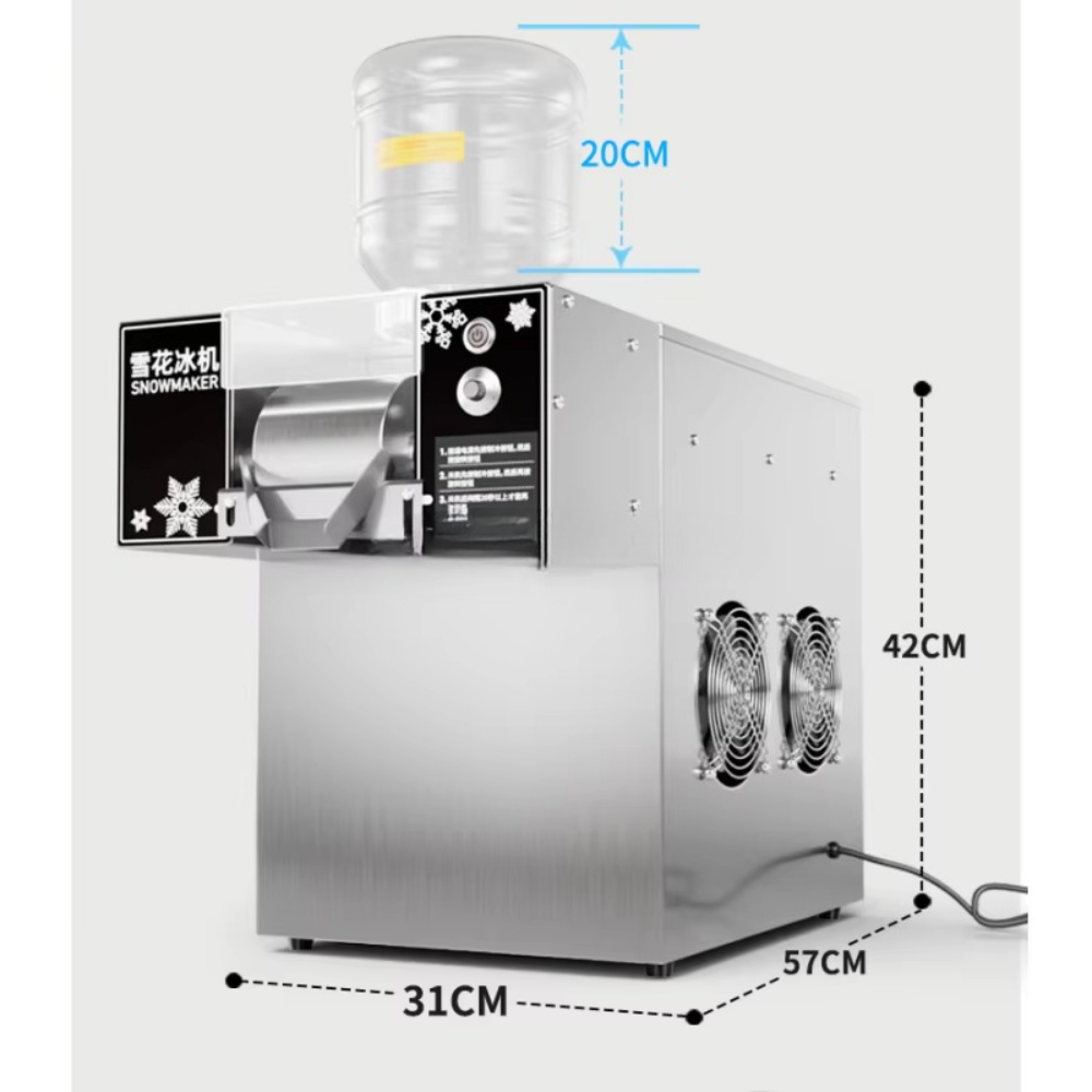 Máquina de Gelo em Flocos Elét - Commercial Ice Maker Air Cooled avaliação e preço