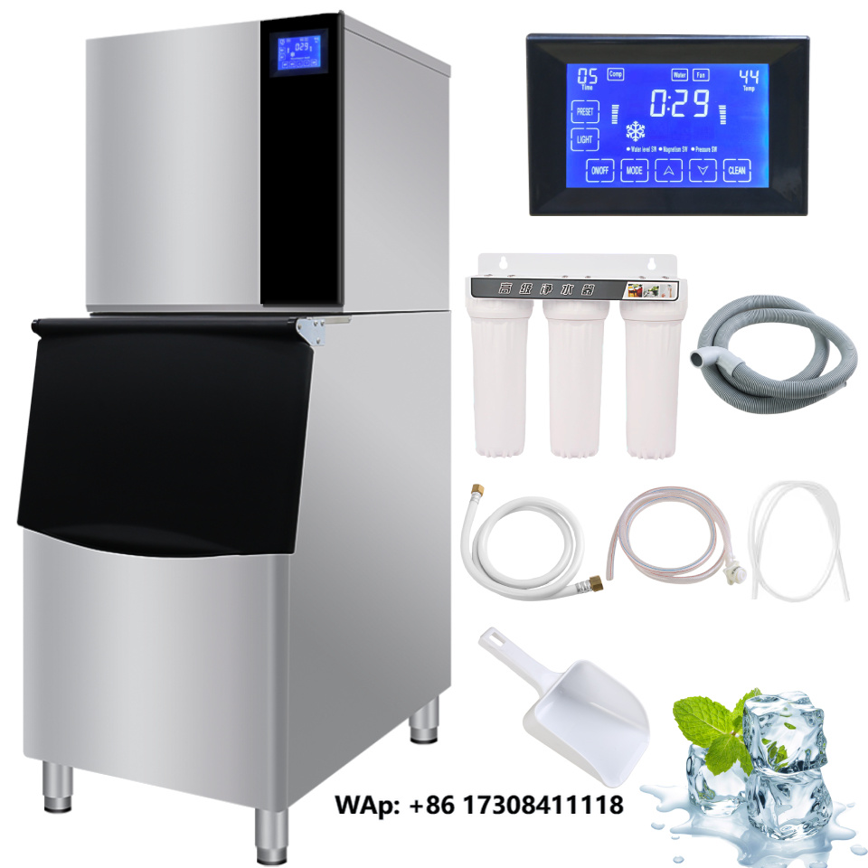 Máquina de Fazer Gelo Comercia - Commercial Ice Maker 200Kg Cube avaliação e preço
