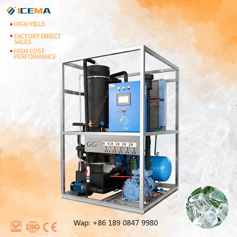 【Em Destaque】Máquina de Gelo e - Ice Tube Machine 500Kg avaliação e preço