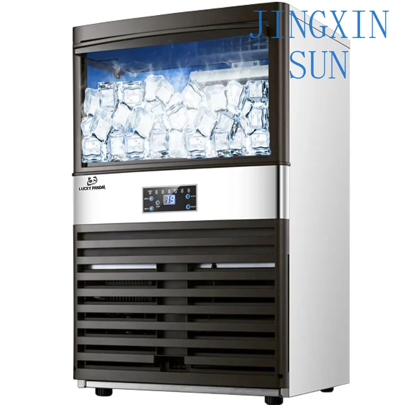 Máquina comercial de fazer gel - Commercial Ice Maker 100Kg avaliação e preço