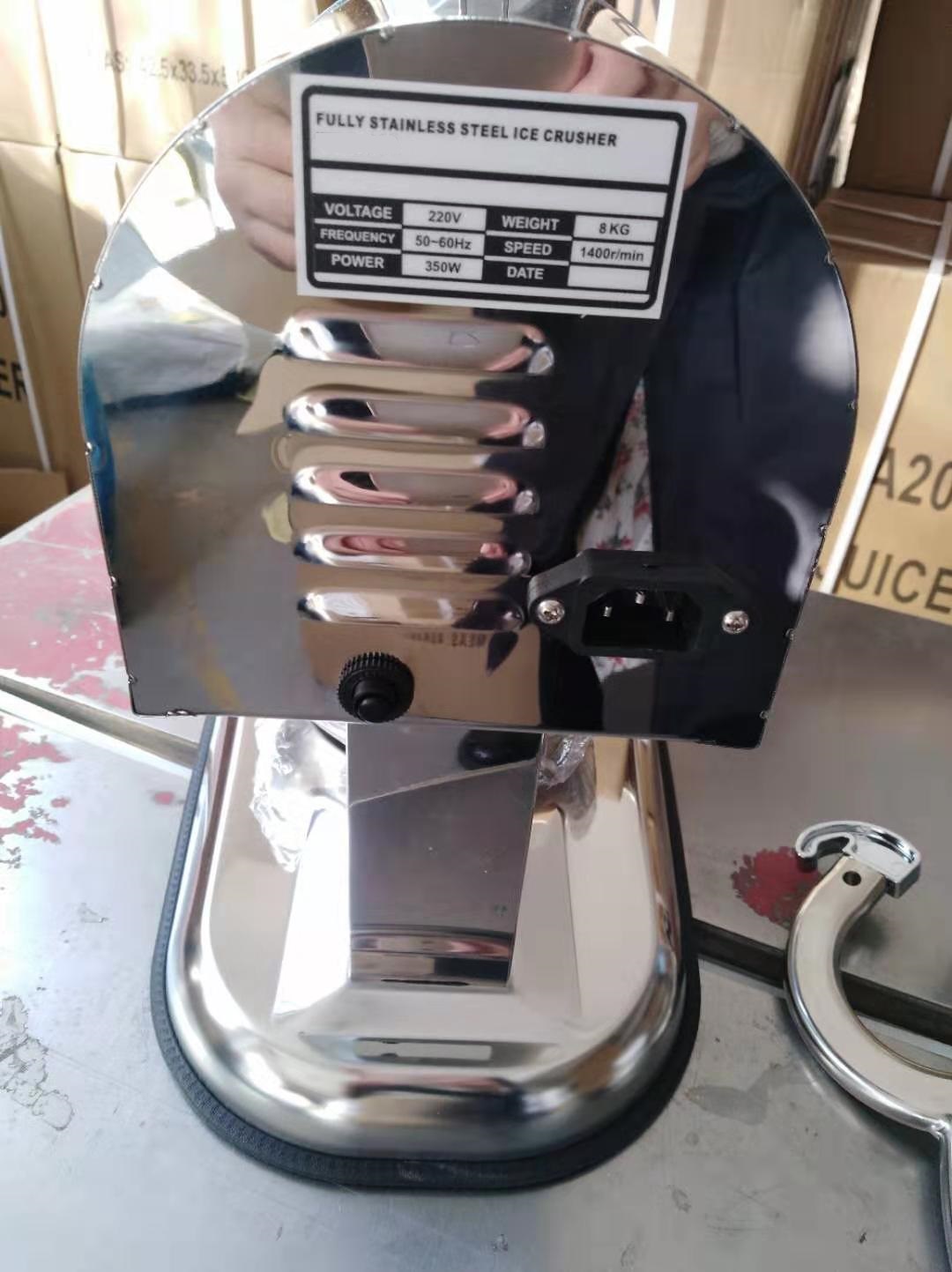 Máquina de Triturar Gelo Comer - Ice Crusher Machine Commercial avaliação e preço