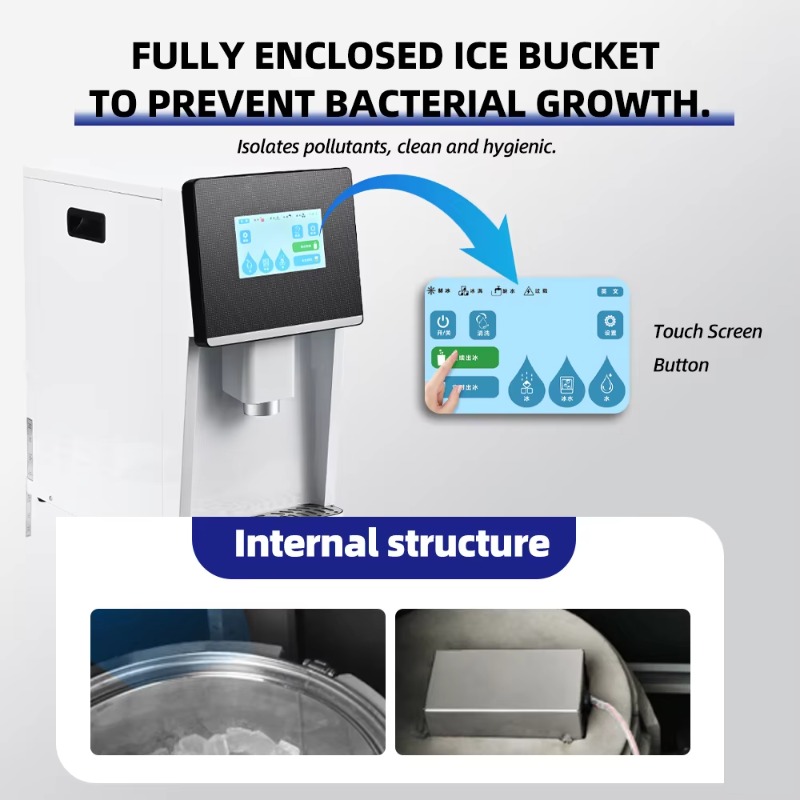 Máquina de Gelo em Nuggets de  - Ice Machine 50Kg Nugget avaliação e preço