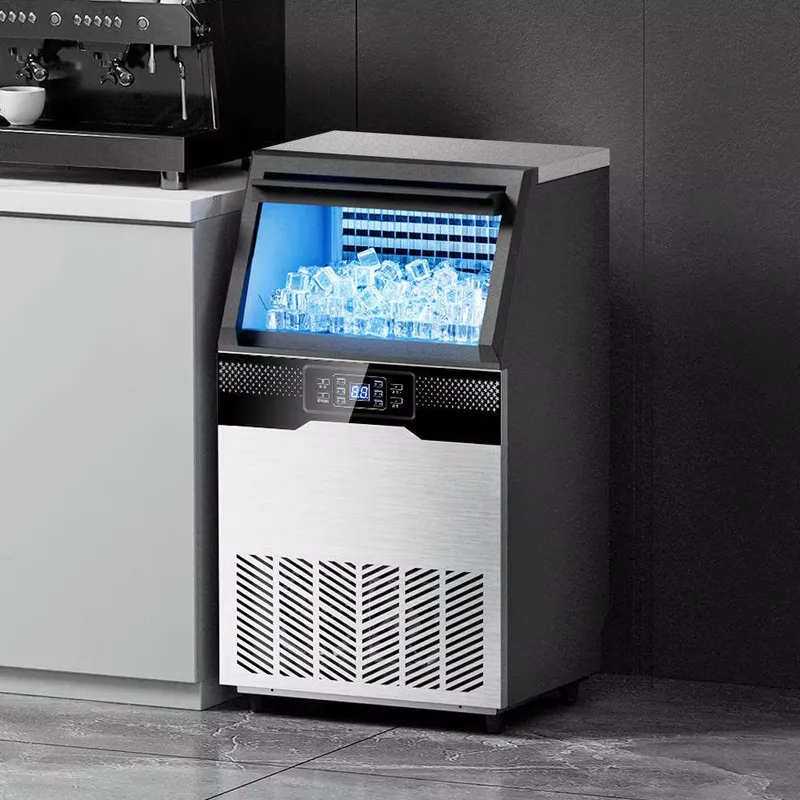Máquina de Fazer Gelo Elétrica - Commercial Ice Maker Air Cooled avaliação e preço