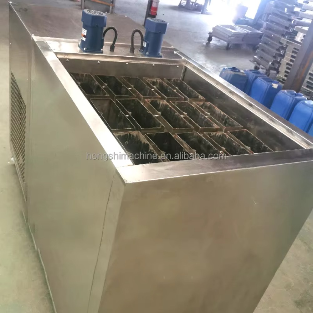 Máquina de Fazer Blocos de Gel - Block Ice Machine 1 Ton avaliação e preço