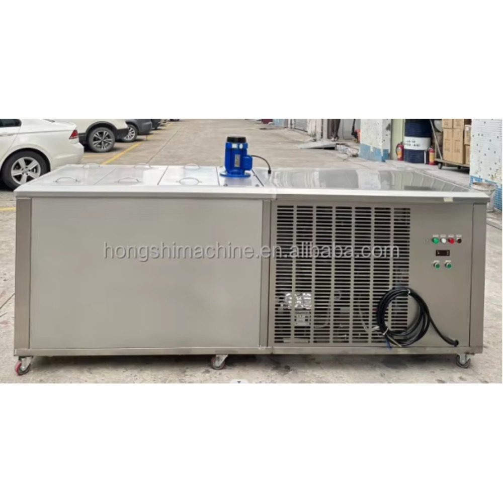 Máquina de Fazer Blocos de Gel - Block Ice Machine 1 Ton avaliação e preço