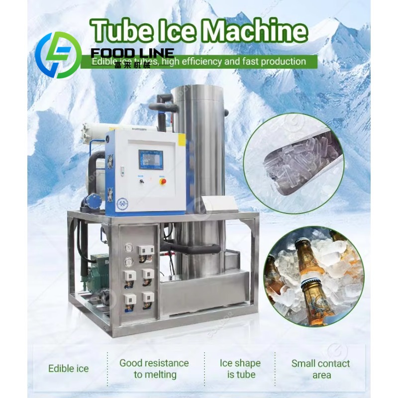 Cubo de gelo personalizado do  - Ice Tube Machine 500Kg avaliação e preço